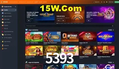 Slots com jackpots e giros grátis na 5393